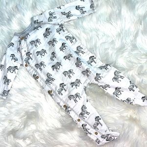 NWOT | Zebra one piece